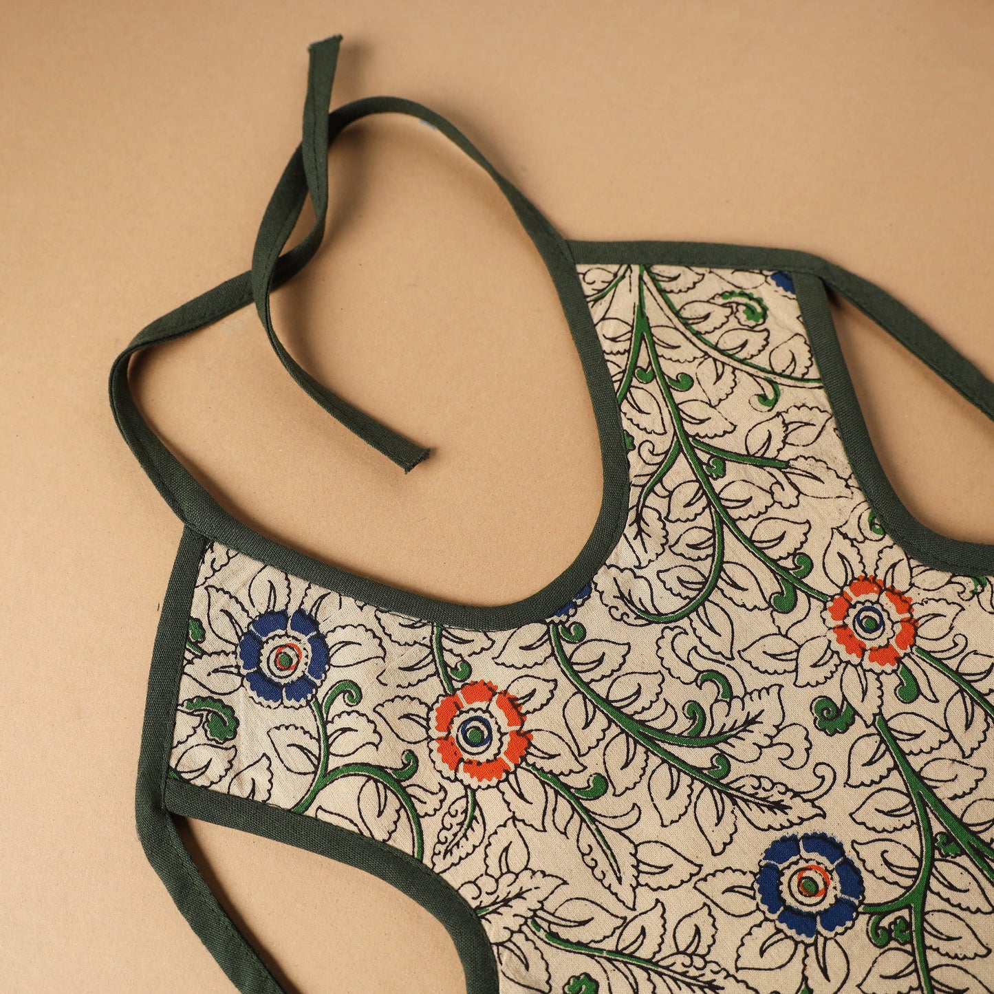 Buy Beige Handmade Cotton Baby Bib