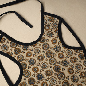 Beige  Handmade Cotton Baby Bib