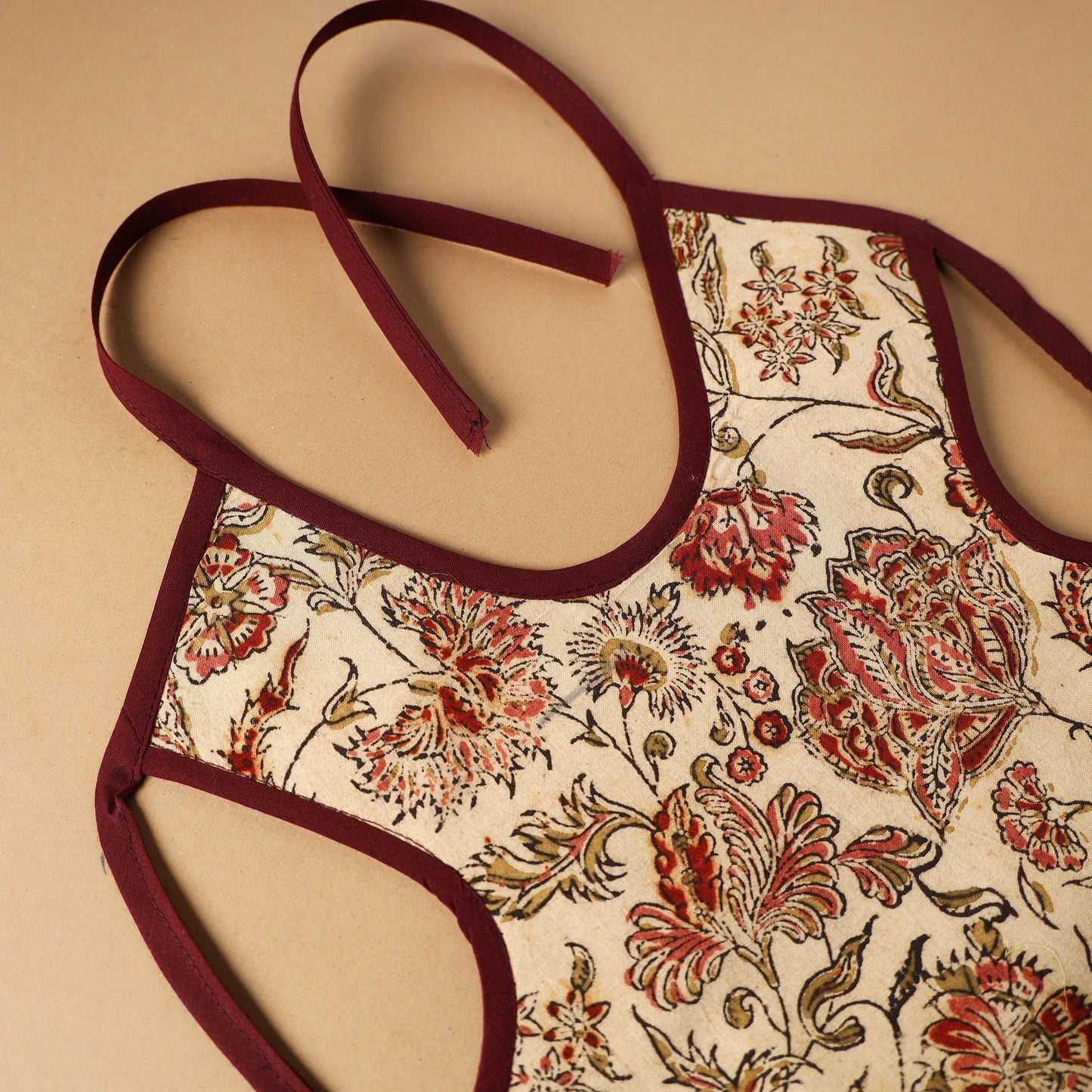 Buy Beige Handmade Cotton Baby Bib