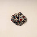 Beige Handmade Cotton Elastic Rubber Band/Scrunchie