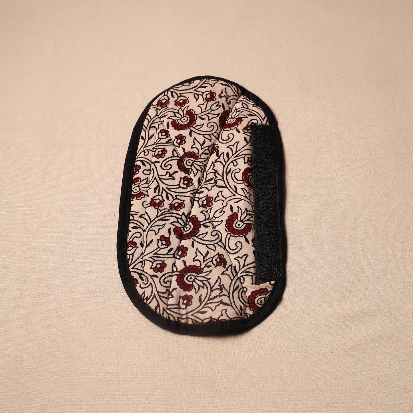 Buy Handmade Cotton Beige Fridge Handle Cover