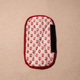 Buy Handmade Cotton Beige Fridge Handle Cover 111