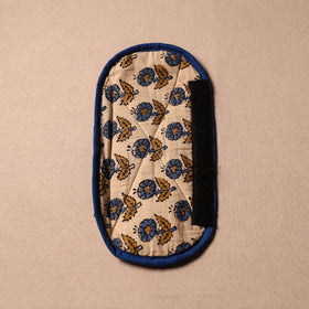 Buy Handmade Cotton Beige Fridge Handle Cover 155