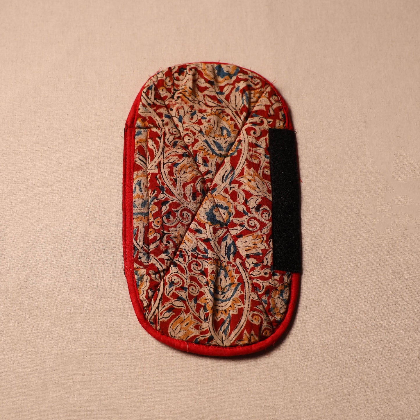 Buy Handmade Cotton beige Fridge Handle Cover 184