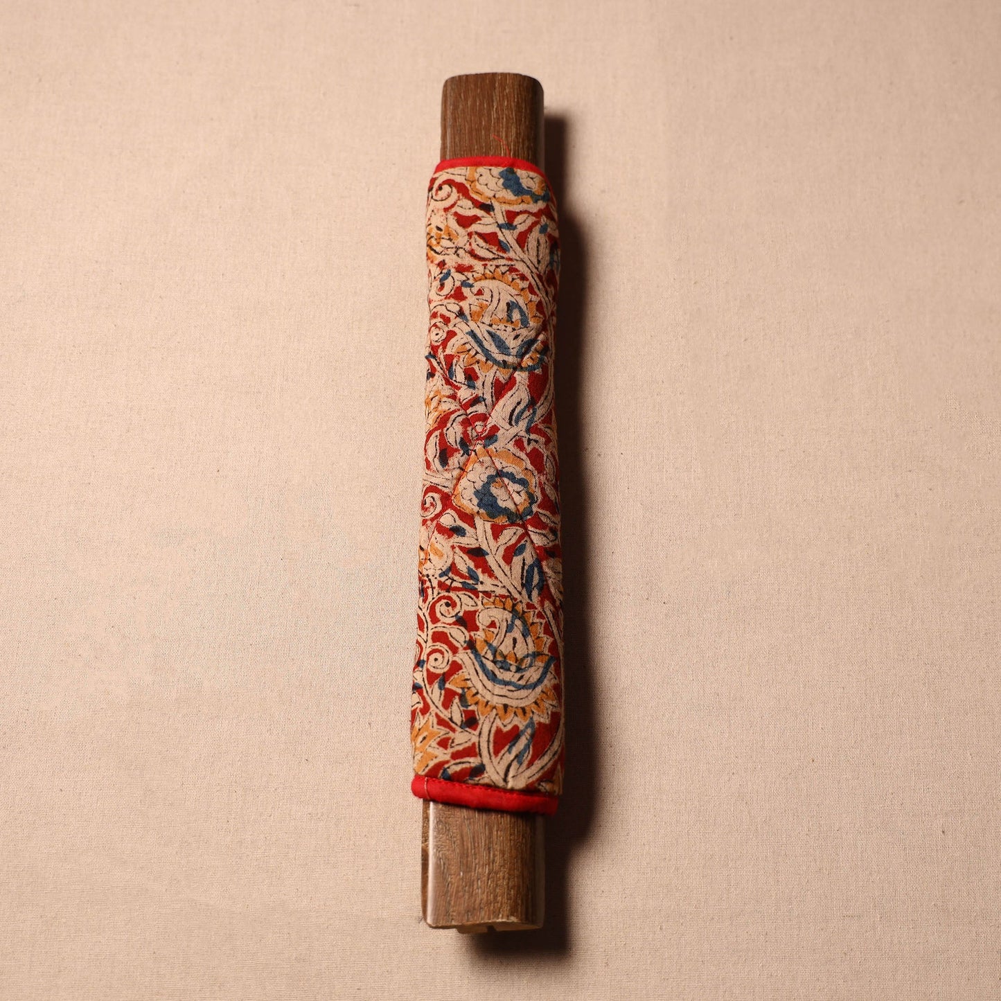 Buy Handmade Cotton beige Fridge Handle Cover 184