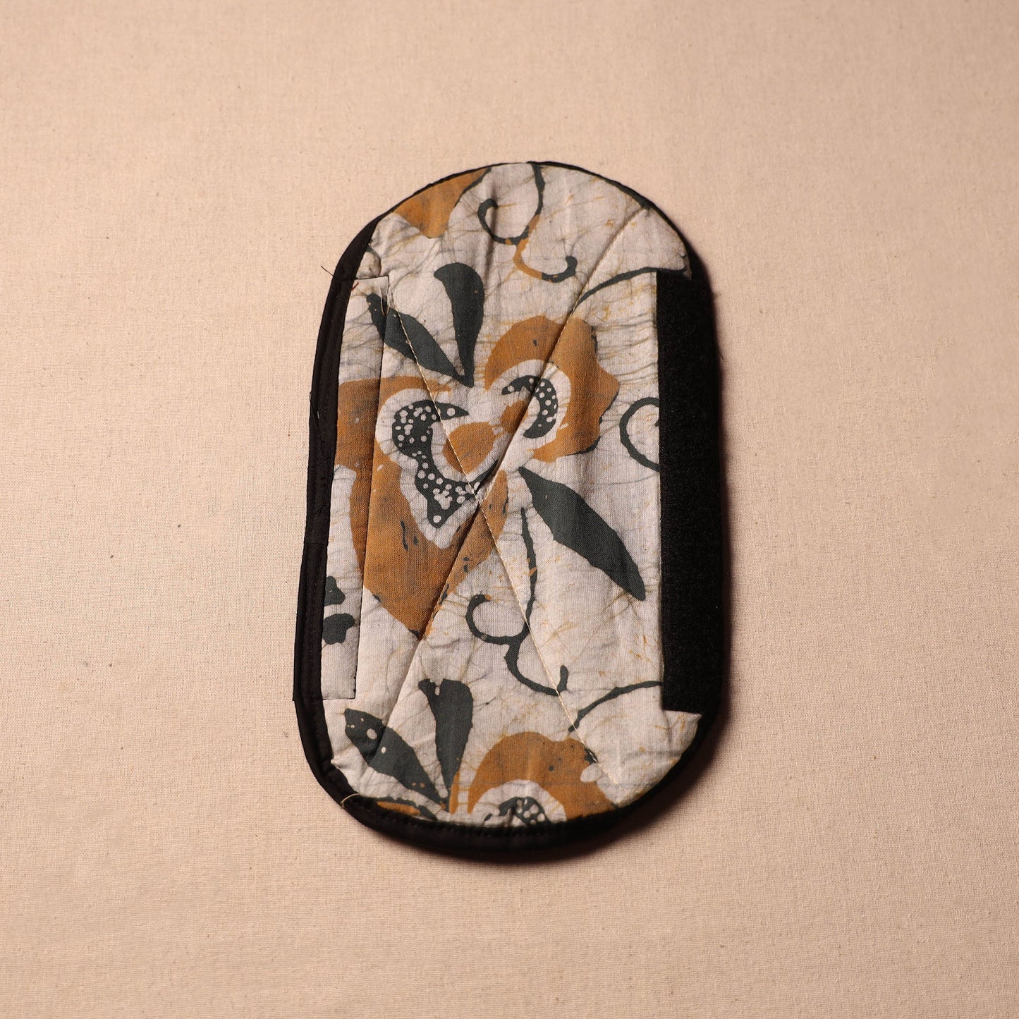 Buy Handmade Cotton Beige Fridge Handle Cover 192