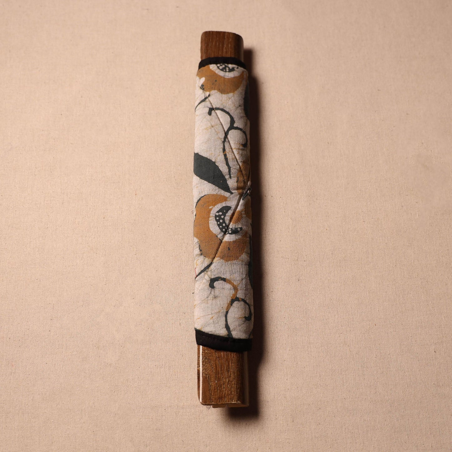 Buy Handmade Cotton Beige Fridge Handle Cover 192