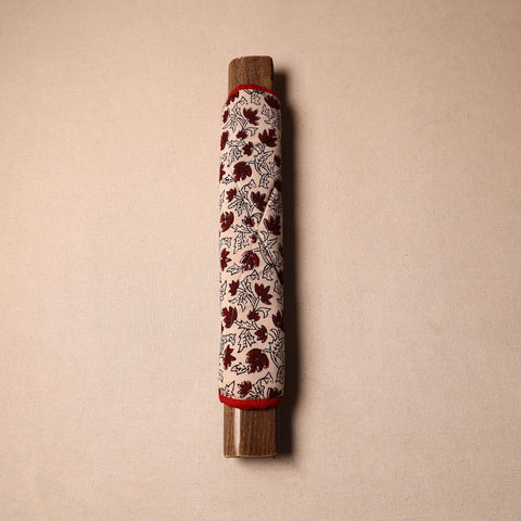 Buy Handmade Cotton Beige Fridge Handle Cover