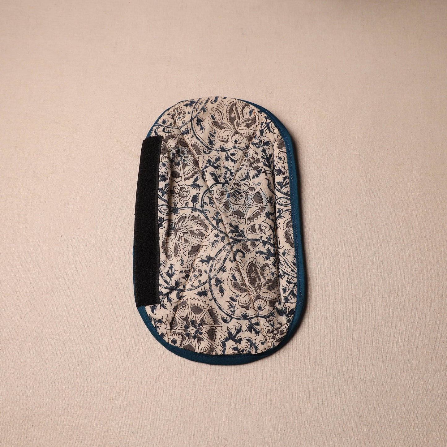 Beige - handmade cotton fridge handle cover 31 - handcrafted