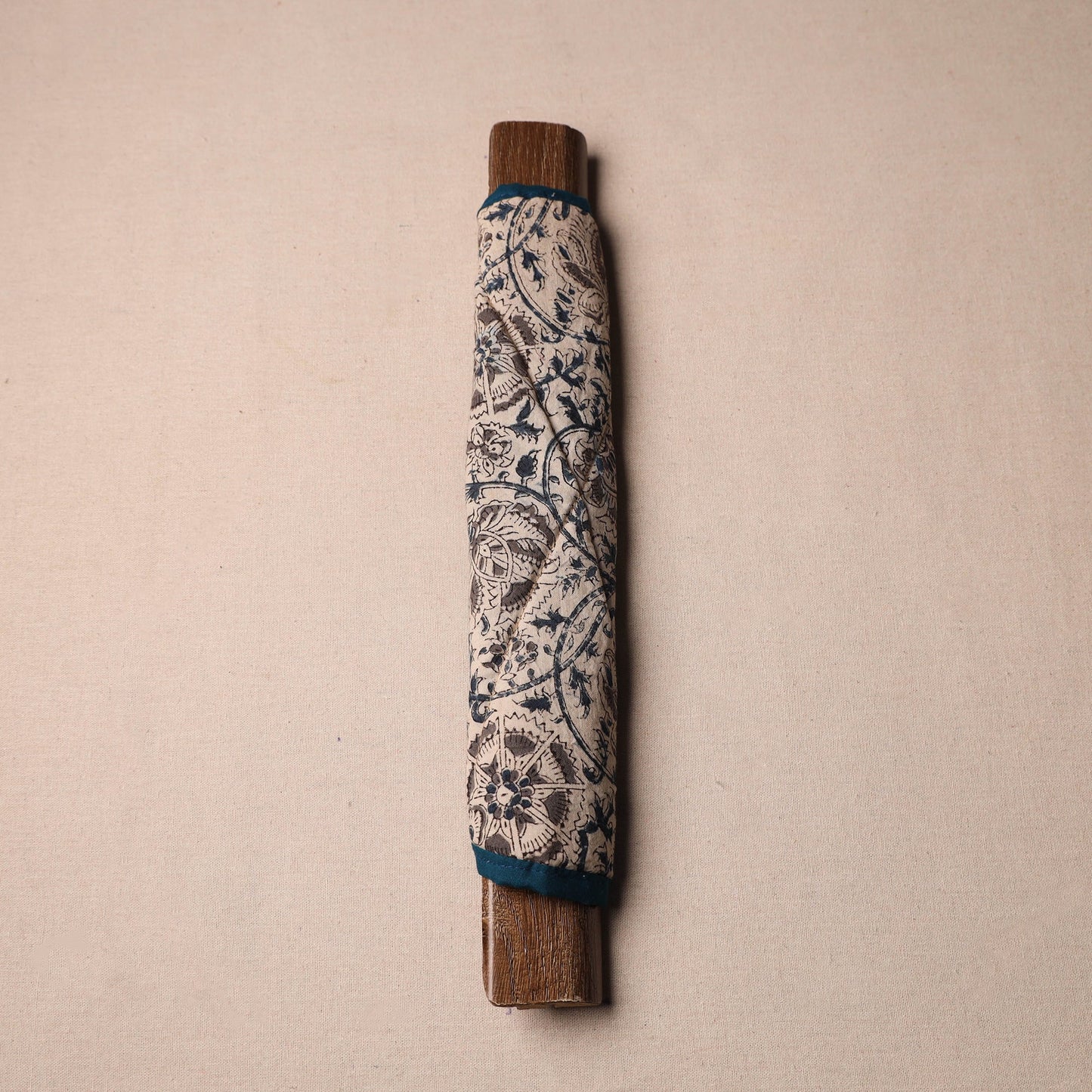 Beige - handmade cotton fridge handle cover 31 - handcrafted