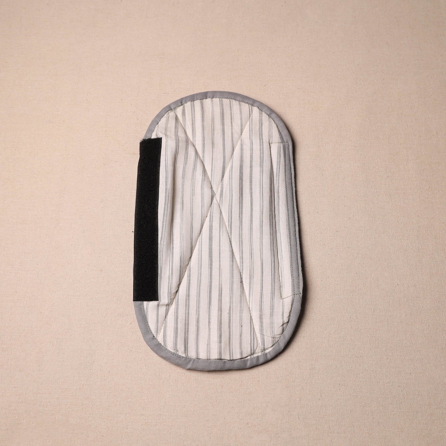 Buy Handmade Cotton Beige Fridge Handle Cover