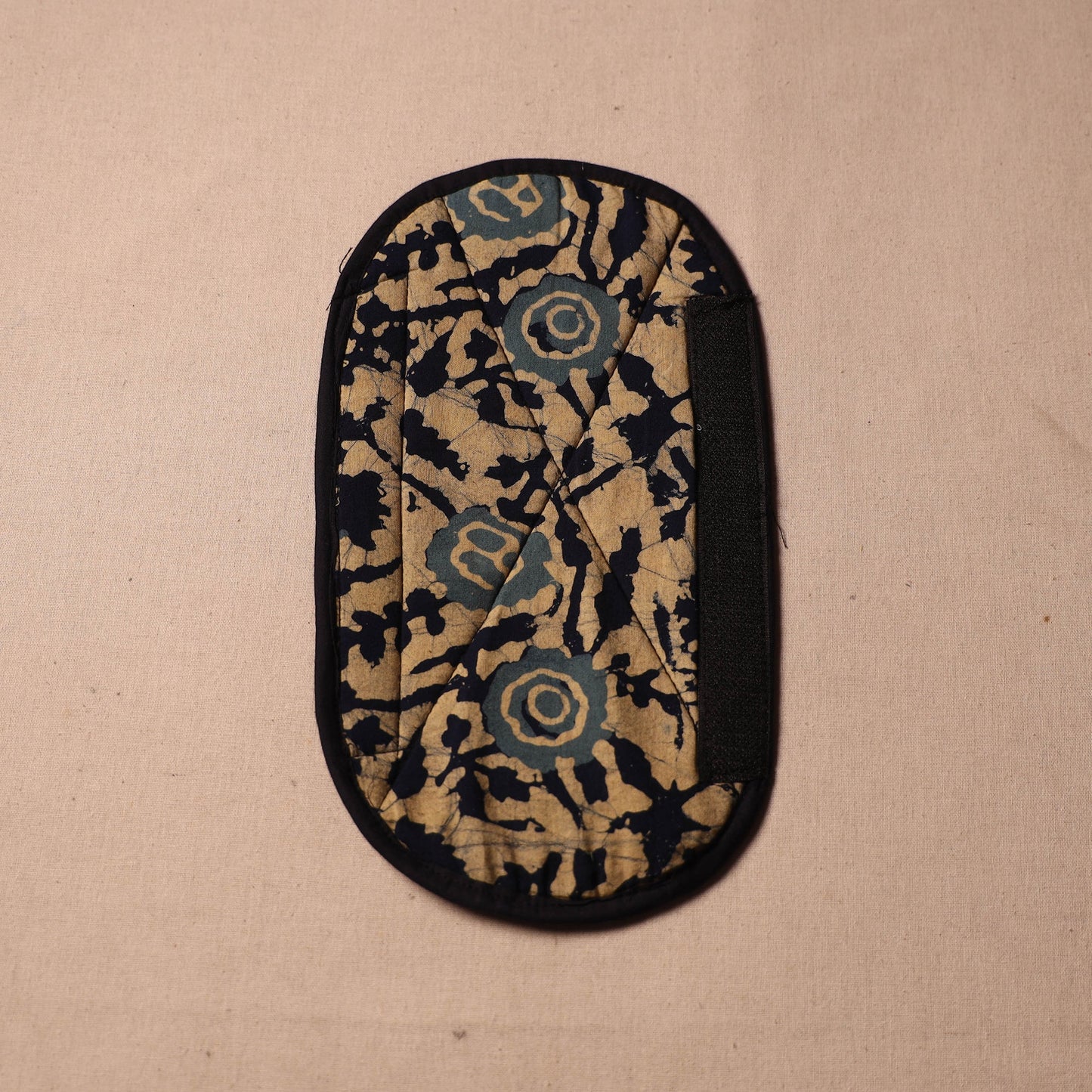 Beige - handmade cotton fridge handle cover 50 - handcrafted