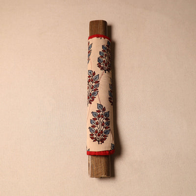 Beige - handmade cotton fridge handle cover 52 - handcrafted