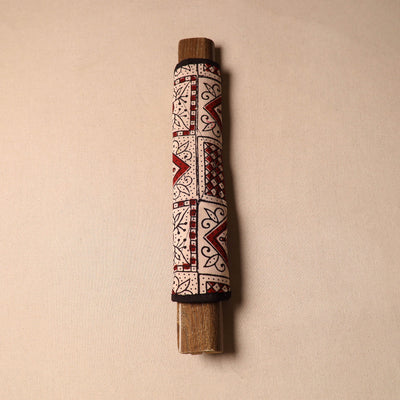 Beige - handmade cotton fridge handle cover 54 - handcrafted