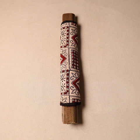 Beige - handmade cotton fridge handle cover 54 - handcrafted