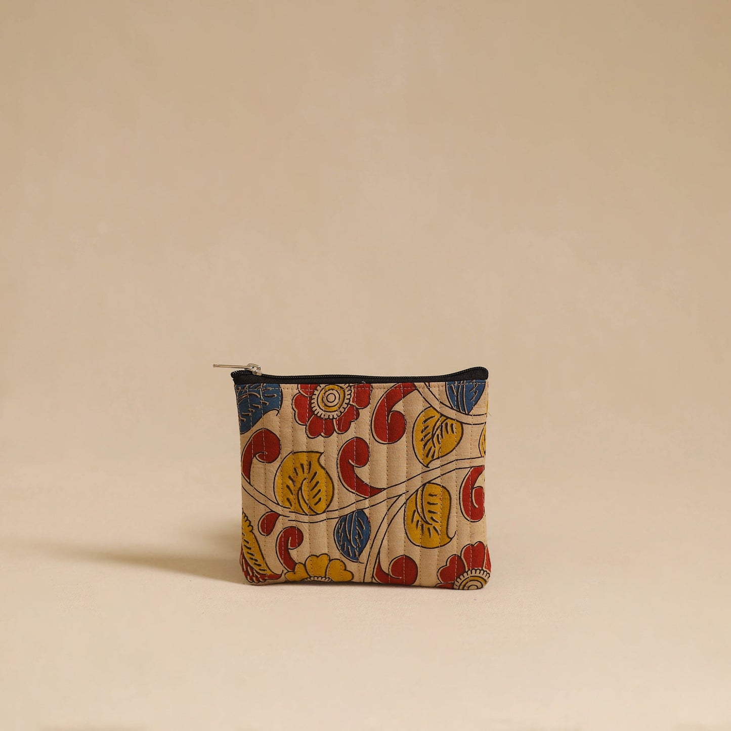 Beige - handmade cotton multipurpose utility pouch (set