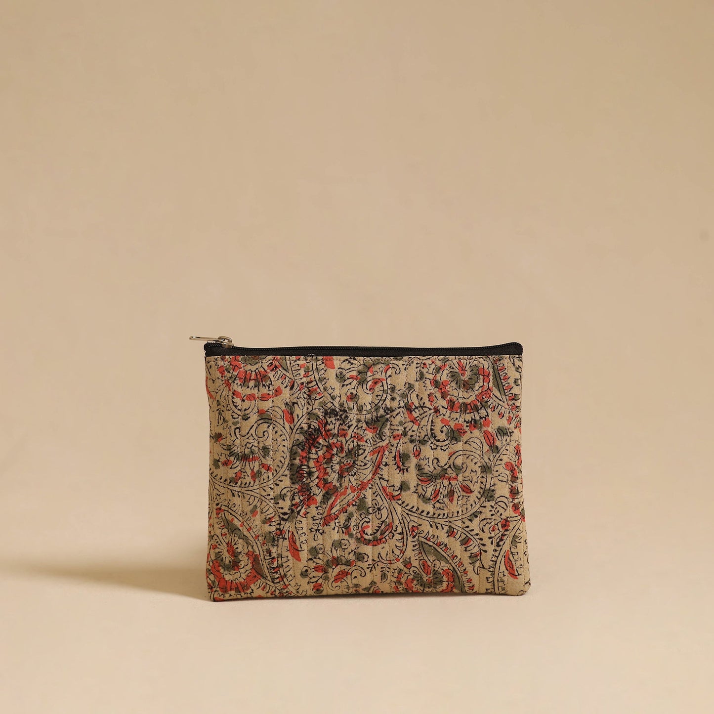 Buy Beige Handmade Cotton Utility Pouch Set