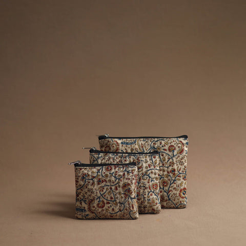 Beieg Handmade Cotton Multipurpose Utility Pouches (set of 3)