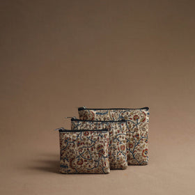 Beieg Handmade Cotton Multipurpose Utility Pouches (set of 3)