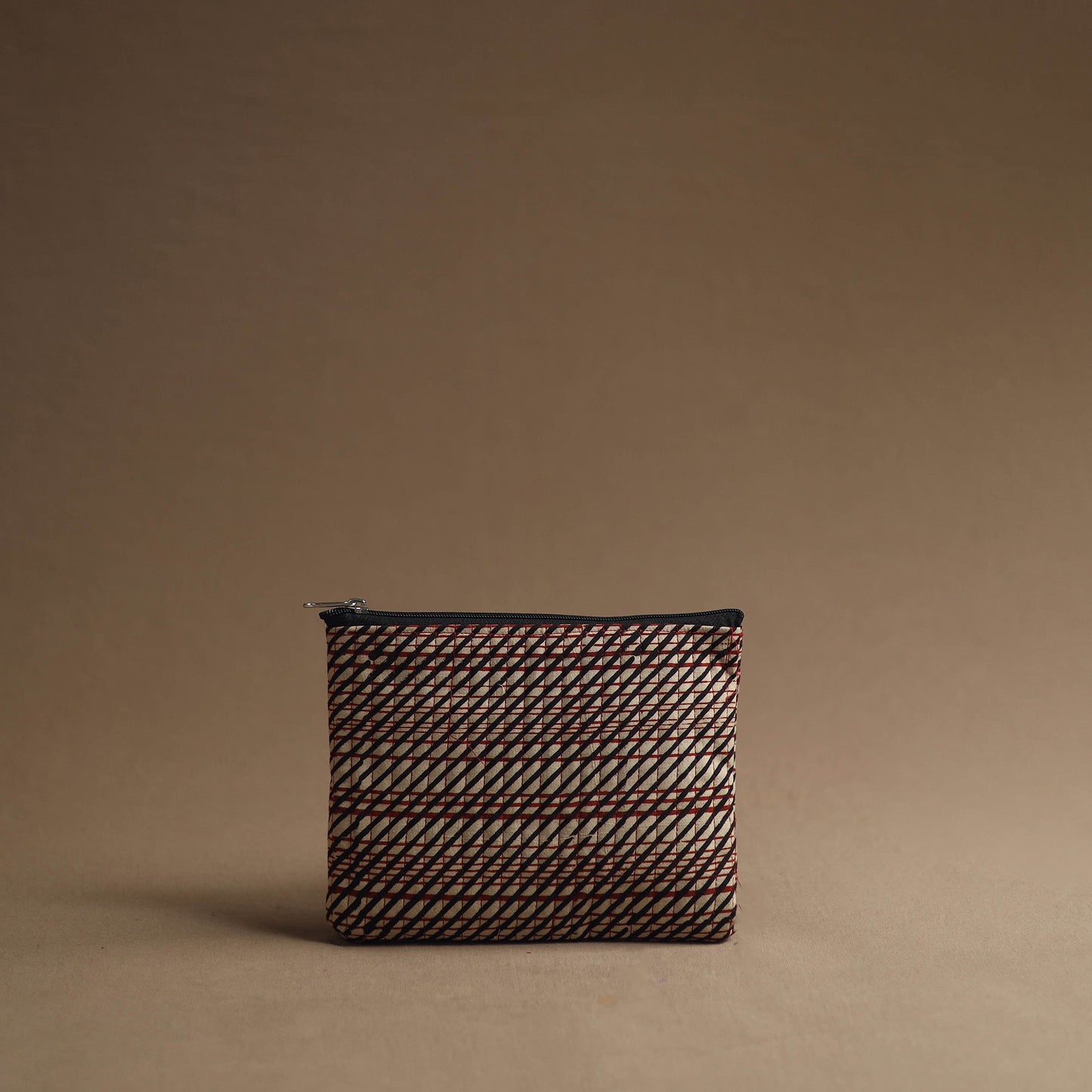 Beige - handmade cotton multipurpose utility pouches (set