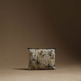 Beige - handmade cotton multipurpose utility pouches (set