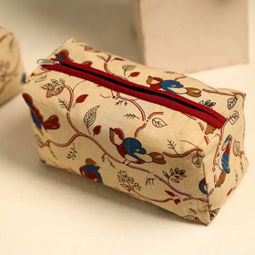  Handmade Cotton Toiletry Bags (Set of 3) 