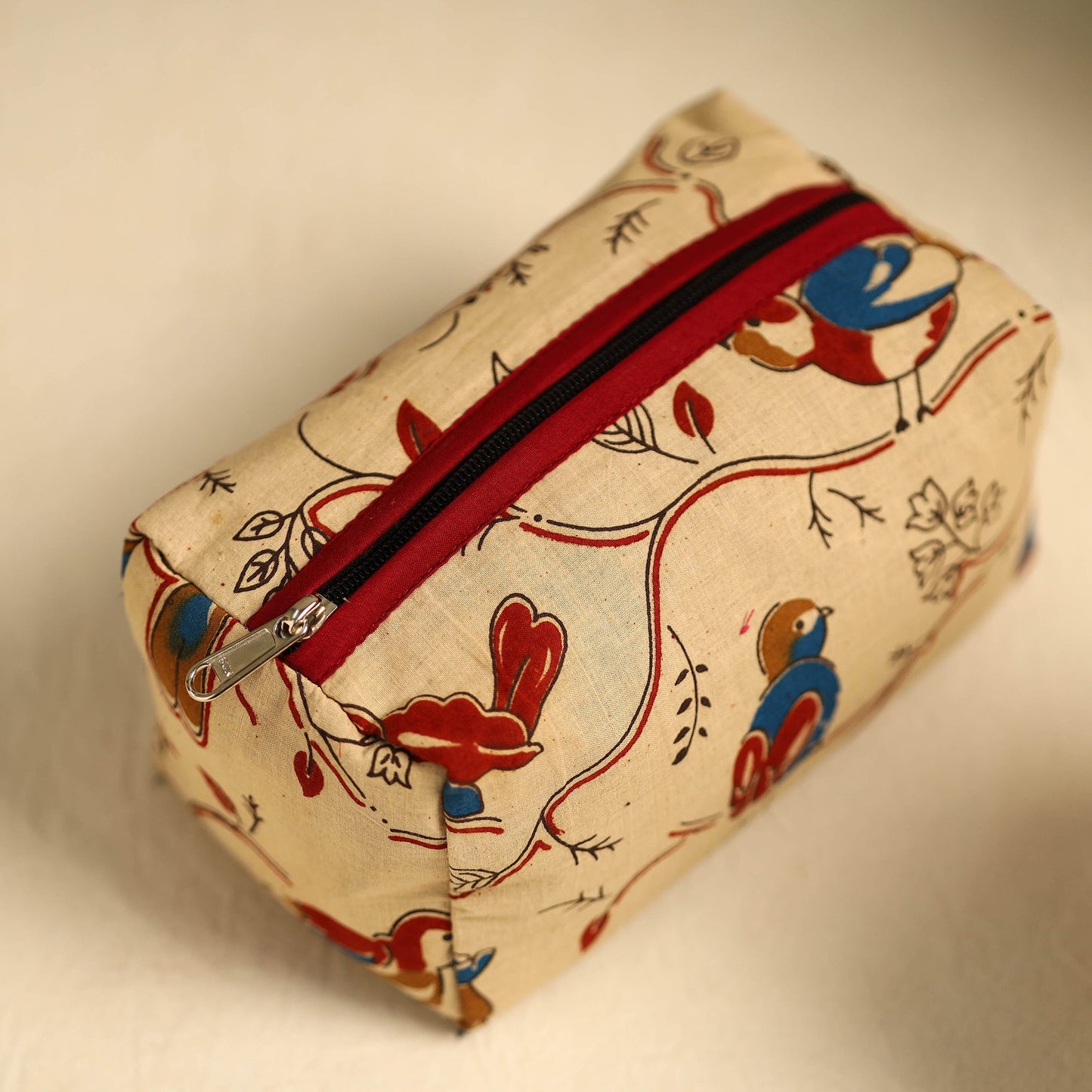  Handmade Cotton Toiletry Bags (Set of 3) 