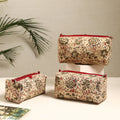  Handmade Cotton Toiletry Bags (Set of 3) 100 