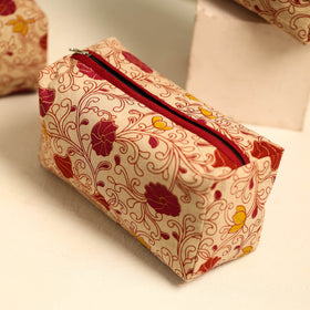  Handmade Cotton Toiletry Bags (Set of 3) 