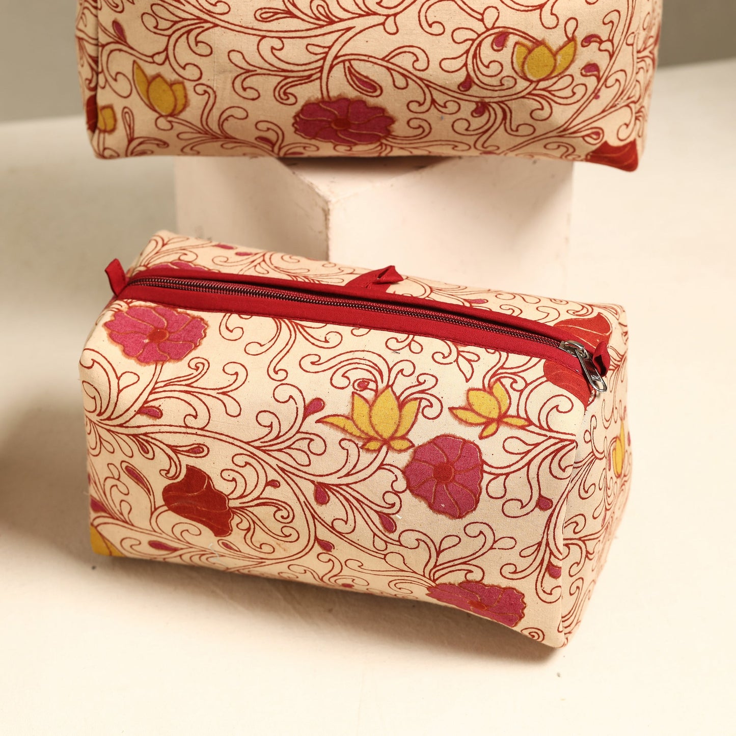  Handmade Cotton Toiletry Bags (Set of 3) 37 
