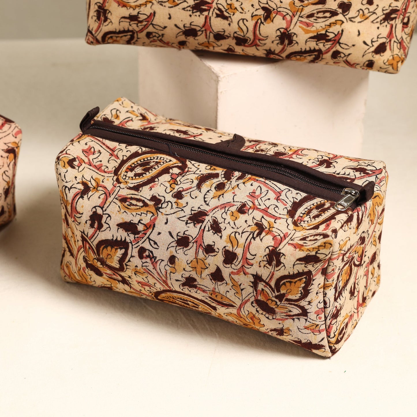  Handmade Cotton Toiletry Bags (Set of 3) 53 