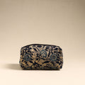  Beige Handmade Cotton Toiletry Pouch 