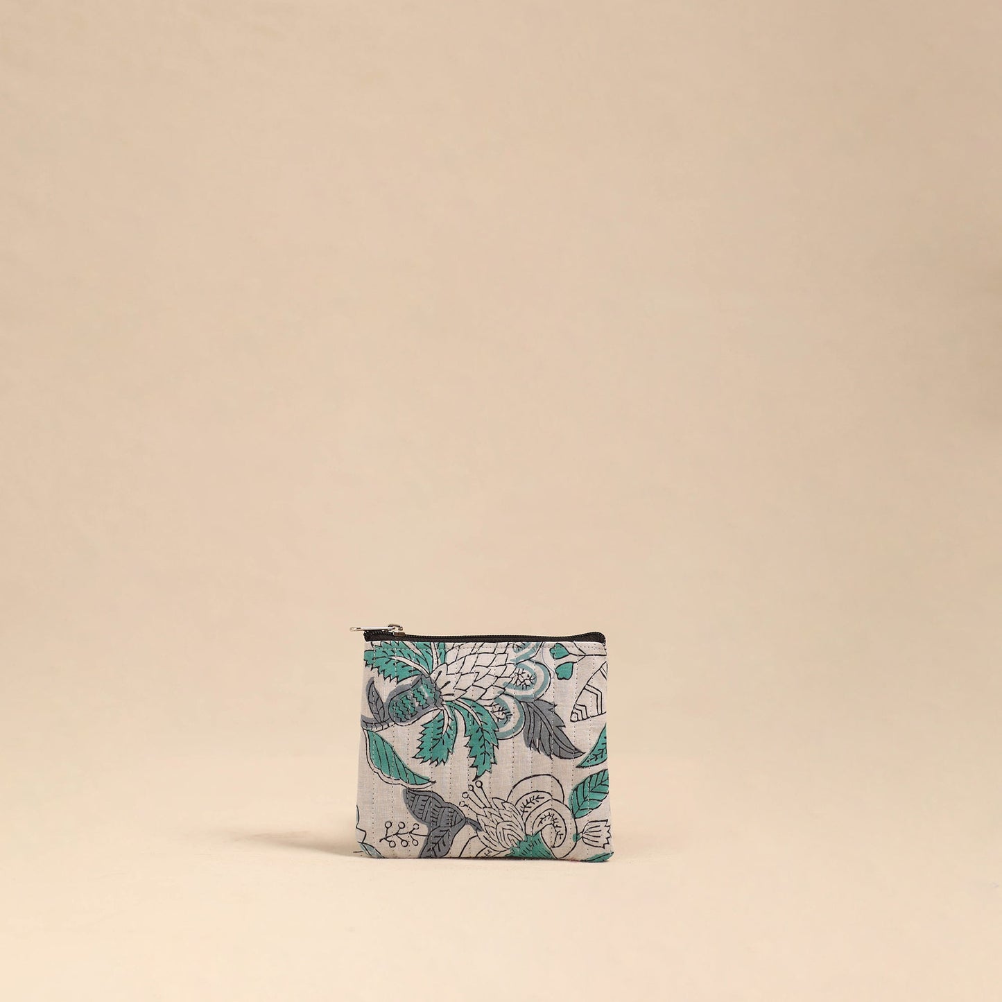 Beige - handmade cotton utility pouches (set of 3) 16