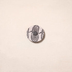 Handmade fabart jute magnet 09 - handcrafted