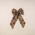 Handmade Fabric Bow Hair Clip