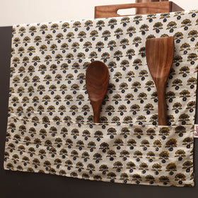 Handmade fridge top cover with multiple pockets 145