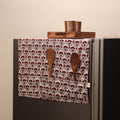 Handmade fridge top cover with multiple pockets 20