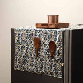 Handmade fridge top cover with multiple pockets 30