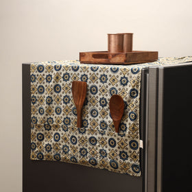 Handmade fridge top cover with multiple pockets 34
