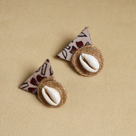 Buy Handmade Jute Fabart Necklace Set