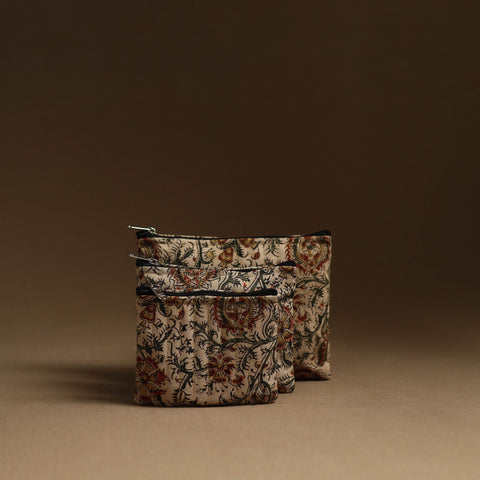 Beige - handmade multipurpose utility pouches (set of 3) 28