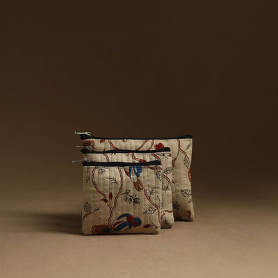 Beige - handmade multipurpose utility pouches (set of 3) 29