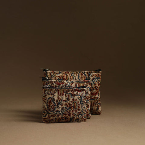 Beige - handmade multipurpose utility pouches (set of 3) 30