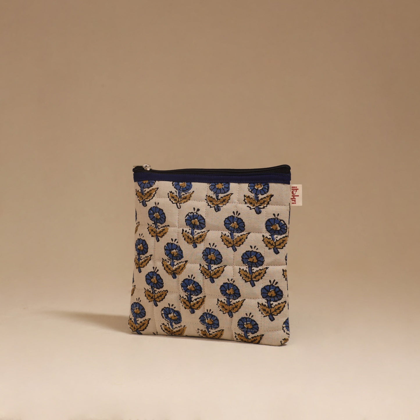 Handmade quilted utility pouch 57 - handcrafted