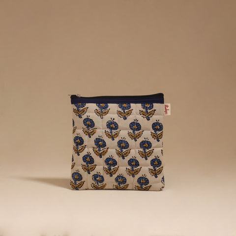 Handmade quilted utility pouch 57 - handcrafted