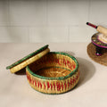  Handmade Sikki Grass Roti Box 