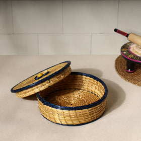  Handmade Sikki Grass Roti Box 