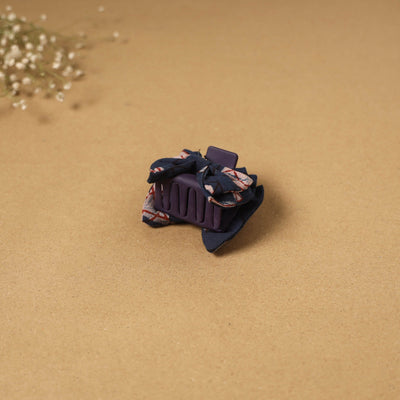 Handmade women’s bow hair claw clip 76 - handcrafted