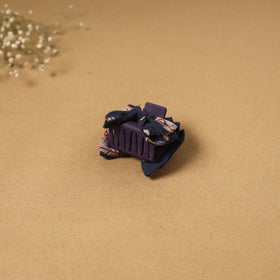 Handmade women’s bow hair claw clip 76 - handcrafted