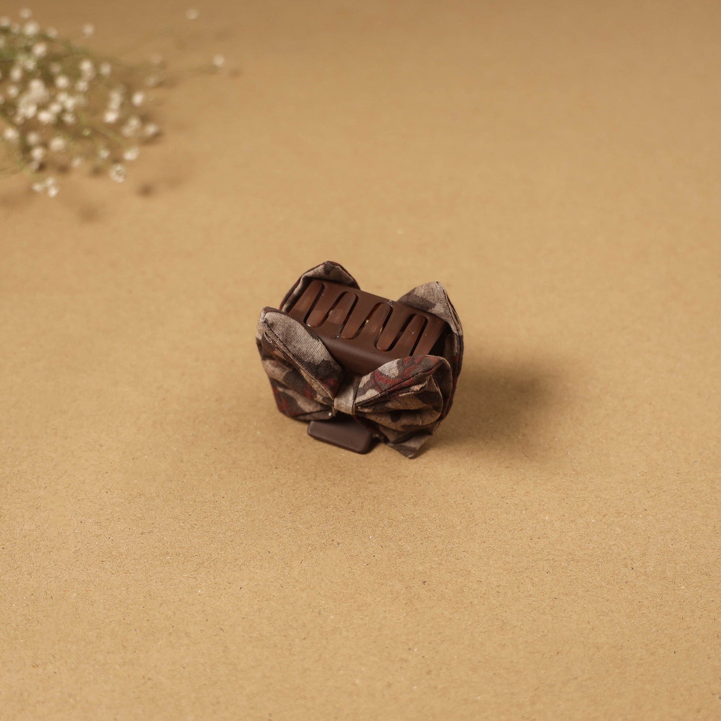 Handmade women’s bow hair claw clip 78 - handcrafted